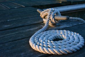 Looking after the boating deck